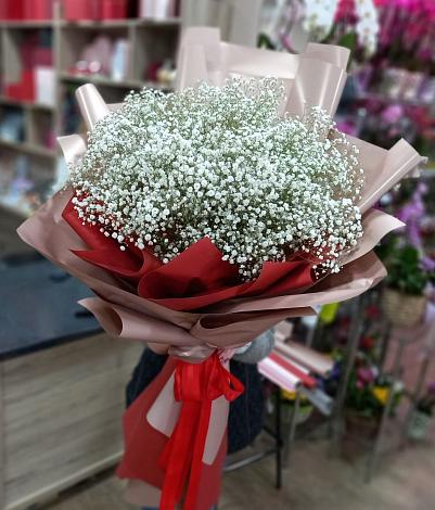 Букет цветов из: Гипсофила в Кумёны