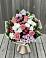 Букет цветов из: Альстромерии, Гвоздики, Розы и Хризантемы в Кумёны