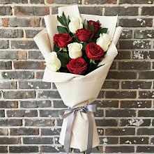 Букет цветов из:  Розы #REPLACE_PRED# Кумёны