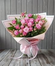 Букет Розовый кустик в Кумёны