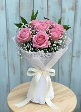 Букет цветов из:  Розы #REPLACE_PRED# Кумёны