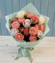 Букет цветов из:  Розы #REPLACE_PRED# Кумёны