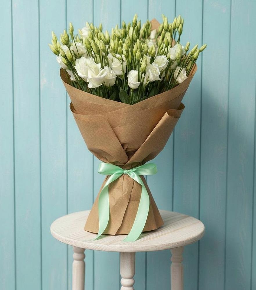 Букет цветов из: Лизиантусы в Кумёны