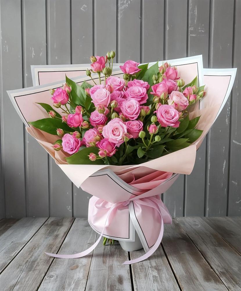 Букет Розовый кустик в Кумёны