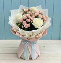 Букет цветов из:  Розы в Кумёны