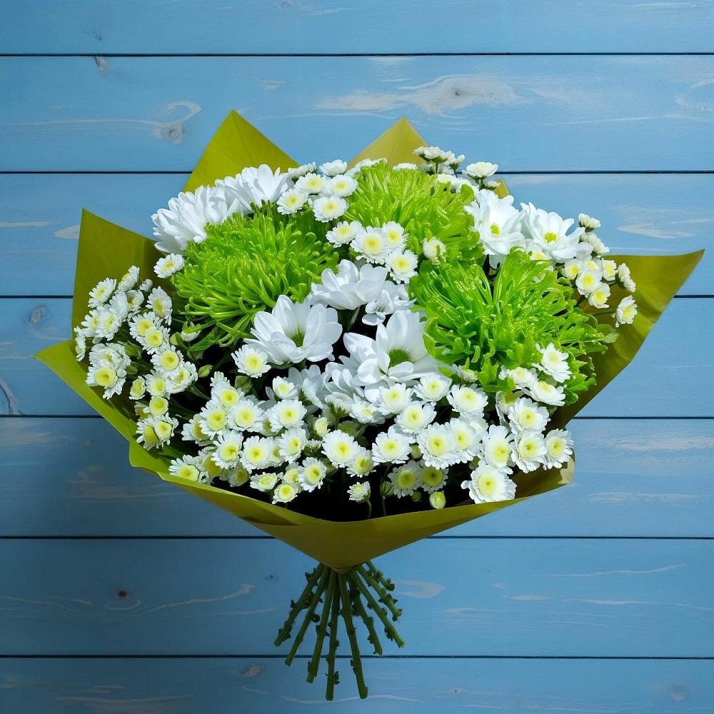 Букет цветов из: Хризантемы в Кумёны