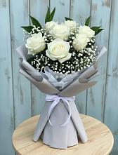 Букет цветов из:  Розы в Кумёны