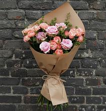 Букет цветов из:  Розы #REPLACE_PRED# Кумёны