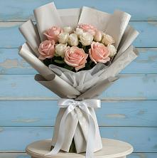 Букет цветов из:  Розы в Кумёны